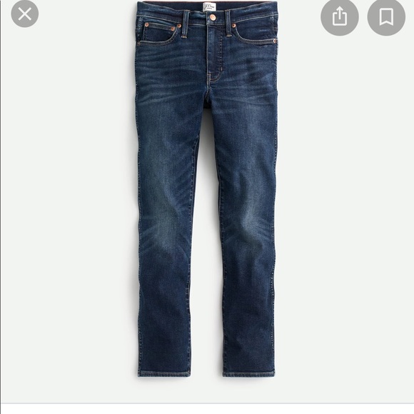 NWT J Crew 9” Vintage Straight Jeans. Size 29.